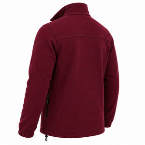 Chaqueta Polar de Invierno para Hombre de Alta Calidad, Cuello Alto, Bolsillos con Cremallera, Ropa de Trabajo Térmica, Tonos Vibrantes - Product Image 4