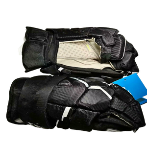 Gants de hockey sur glace XF Pro professionnels en maille respirante, paume renforcée absorbant les chocs, construction légère et flexible - Product Image 3