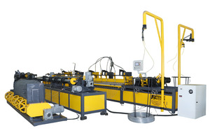 Machine entièrement automatique de fabrication de clôtures à double chaîne de fil métallique, machine à clôtures en treillis métallique - Product Image 3