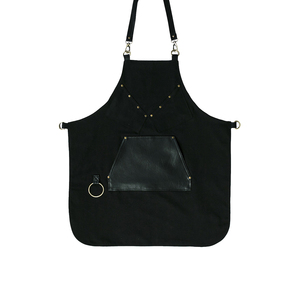 Tablier de coiffeur professionnel Wanmei en denim, imperméable et résistant à la chlore, avec poches, pour femme - Product Image 3