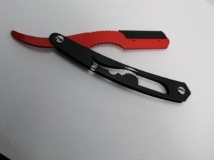 MACLURA SURGICAL MS-BSR-28 Barber <b>Straight</b> <b>Razor</b> with Stainless Steel Blade and Wood Handle for Face & Body Shaving - Product Image 3