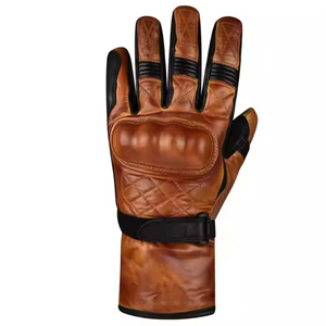 Gants de moto/cyclisme/motocross en cuir Pyrotect, pleine protection, antidérapants, respirants, confortables, personnalisés pour le sport - Product Image 2