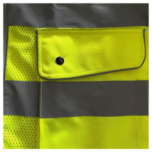 Chaleco de Seguridad Laboral de Alta Calidad para Hombre, Chaleco de Trabajo de Alta Visibilidad, Material Reflectante, Ajuste Cómodo, Confiable, a Precio de Fábrica - Product Image 3