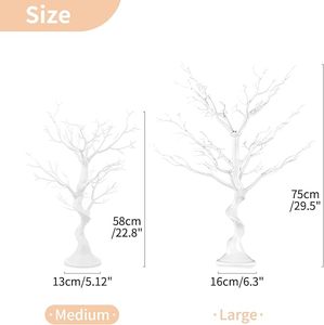 Centre de table de Noël personnalisable et impressionnant, avec des éléments décoratifs rustiques, pour une mise en scène festive de la table. - Product Image 4