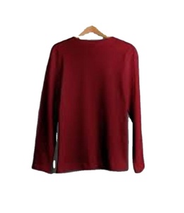 T-shirt décontracté à manches longues pour homme, coupe ajustée, 100 % coton de haute qualité, col rond, écologique, séchage rapide, jersey tissé 180g, design vierge - Product Image 4