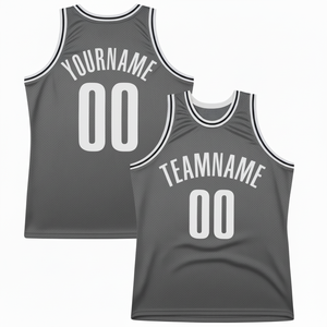 Maillot de basketball personnalisé éco-responsable, respirant, en mesh, sans manches, avec nom et numéro d'équipe imprimés par transfert thermique pour adultes - Product Image 1