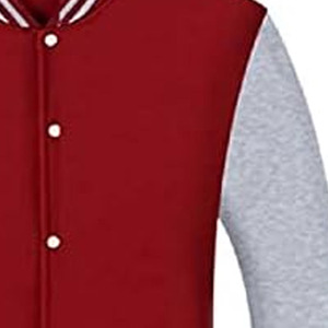 Blouson universitaire classique pour homme 2025 OEM à col montant avec bandes, idéal pour l'hiver - Product Image 3