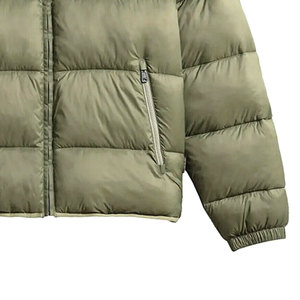 High Quality Wholesale Custom Design Stand <b>Collar</b> Bubble <b>Jacket</b> for Winter Men Long Sleeves Zipper Men Bubble <b>Jacket</b> - Product Image 6