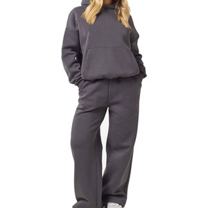 Diseña Tu Propio Conjunto Deportivo Holgado de Manga Larga para Mujer, Conjuntos Deportivos Holgados Transpirables de Primera Calidad para Mujer - Product Image 1