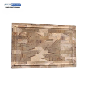 Handmade Wooden Rectangle Cutting Board For Kitchen Use - Product Image 1