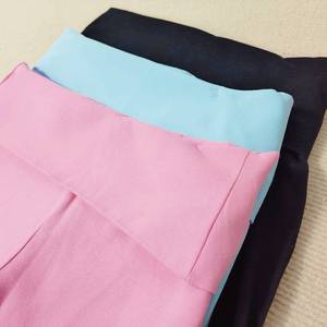 Ensemble décontracté 2 pièces pour femme, été, coupe ajustée, avec bandeau, respirant, léger, en coton et élasthanne, couleur unie, vêtements de détente de qualité supérieure - Product Image 3
