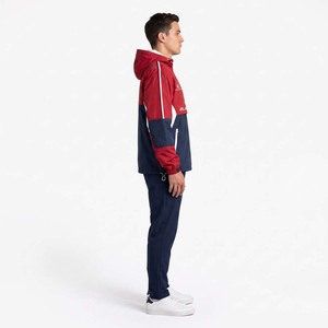 Chaqueta Anorak Cortavientos Transpirable para Hombre, con Logotipo Personalizado, Impermeable, Ligera, con Cremallera Completa, Sudadera con Capucha Estampada para Exteriores - Product Image 2