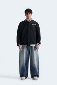 Veste universitaire personnalisée pour hommes, qualité supérieure, style baseball, manteau bomber décontracté, streetwear, vêtements OEM en gros - Product Image 4