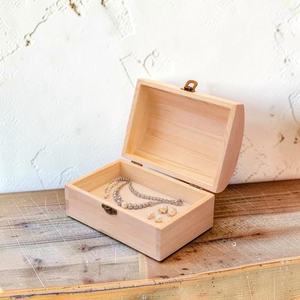 Coffret à trésors en bois de pin fait main en gros, boîte de rangement multifonctionnelle pour bijoux, idéale pour la décoration de la maison et les cadeaux de Noël - Product Image 4