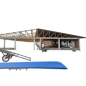 Structure de toiture légère Eratek EC100.100 G550, charpente en acier de qualité JIS, charpente de toiture résidentielle légère, tolérance de 5% - Product Image 1