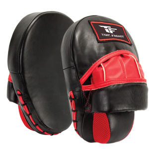 Guantes de Boxeo de Piel Sintética de Alta Calidad, Almohadillas Curvas Transpirables para Entrenamiento de MMA, Ajuste Profesional - Product Image 2