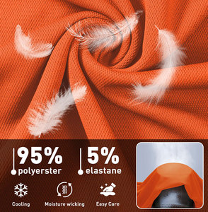 Nouveau design optimal, jersey tricoté solide pour chemise homme, manches courtes, haute qualité, logo personnalisé, séchage rapide, polyester/coton, vêtements décontractés - Product Image 5