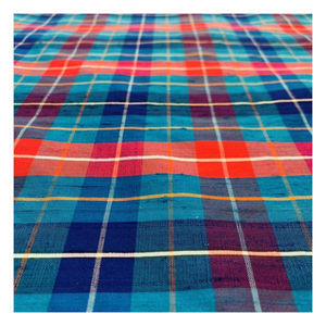 100% soie Dupioni tissu écologique léger Style uni pour rideau canapé filles robe sac mariage personnalisé - Product Image 1