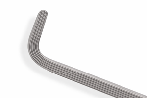 Dissecteur incurvé professionnel VATS, tige de 7 mm, mâchoires dentelées, longueur totale de 33,5 cm, longueur de travail de 23,3 cm, sans cliquet – ZETOMEDPRO - Product Image 2