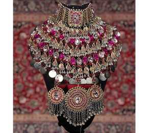 Parures de bijoux afghans très demandées, haute qualité, 100 % style vintage, en acier inoxydable, pour mariages et fêtes, faible MOQ et prix pour adultes - Product Image 4