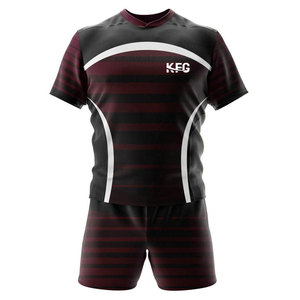 Uniforme de Rugby con Logotipo Personalizado, Tejido Ligero y Acabado Suave para Uso en Equipos y Clubes - Product Image 1