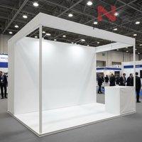 Housse de stand d'exposition |   Bâche imperméable stratifiée croisée |   Tissu stabilisé aux UV, résistant aux déchirures, pour stands d'exposition