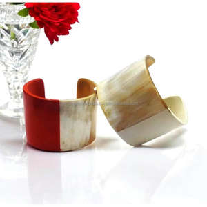 Acoplador de línea clásico RegalHorn | Conector de cuerno de búfalo tradicional con bordes de corte limpio para carpintería artesanal Premium | Exportación a granel - Product Image 5