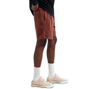 Ropa Deportiva Masculina de Alta Calidad en Colores Sólidos, Terciopelo, Logotipo Personalizado, Cintura Media, Secado Rápido, Cierre con Cordón - Product Image 6