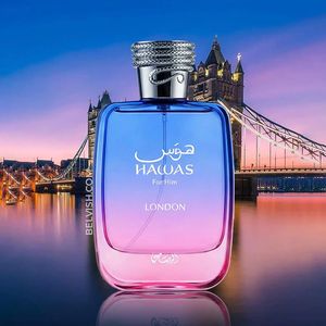 น้ำหอม HAWAS LONDON 100 มล. โดย Rasasi ของแท้จากดูไบ น้ำหอมอาหรับติดทนนานสำหรับผู้ชาย - Product Image 3