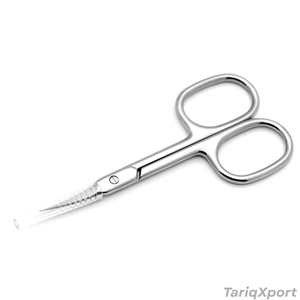 Ciseaux professionnels russes pour manucure, en acier inoxydable tranchant, pour cuticules, sourcils et soin des ongles, lames courbées à pointe affûtée - Product Image 5