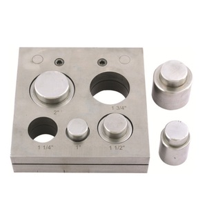 Cortador de Discos Jumbo de 5 Piezas con 5 Punzones Redondos, Herramienta de Corte para Joyería, Moldeado de Metal y Creación de Dijes - Product Image 4