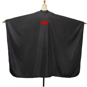 Vente en gros de capes de barbier personnalisées de haute qualité, capes de coiffure pour salon, capes de coupe de cheveux avec encolure en silicone - Product Image 1