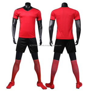 Impression numérique par sublimation complète, logo personnalisé, uniforme de football, nom d'équipe personnalisé, maillot de football, kits de football, 100% polyester, séchage rapide, unisexe - Product Image 5