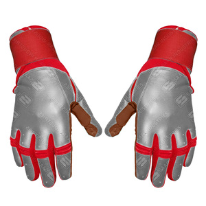 Gants de frappeur en cuir SAAR INDUSTRIES avec fermeture auto-agrippante, support de poignet durable, ambidextres, unisexes, pour entraînement adulte - Product Image 5