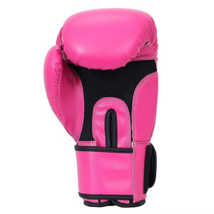 Wholesale Professional Leather Boxing <b>Gloves</b> 14oz High Quality Moisture Wicking Lace-Up Closure Customizable Colorful <b>Gloves</b> - Product Image 2