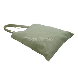 10 Oz Reusable Natural Cotton <b>Canvas</b> <b>Bag</b> with Customized Print Logo OEM Design for <b>Shops</b> Weddings Office Use - Product Image 3