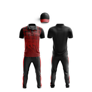 Camiseta y Pantalones de Cricket Sublimados de Secado Rápido |   Uniforme Completo de Cricket para Hombres, Mujeres y Jóvenes, Camiseta Polo y Pantalones - Product Image 1
