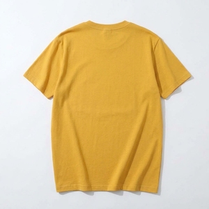 เสื้อยืดผู้ชายแขนสั้นทรงหลวมโอเวอร์ไซส์ ผ้าคอตตอนเนื้อหนัก ล้างสี พิมพ์ลาย คุณภาพสูง ทรงไหล่ตก เป็นมิตรต่อสิ่งแวดล้อม เหมาะสำหรับฤดูร้อน - Product Image 3