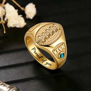 Anillo de Campeón BOJ 02 Personalizado para Ganador de Liga y Fútbol de Fantasía, Anillo de Campeonato Personalizado para Ganador Consecutivo, Precio Bajo en Oferta - Product Image 2