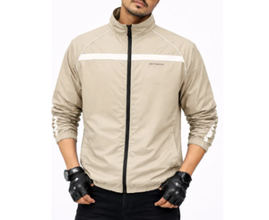 Factory Direct New <b>Lightweight</b> OEM Custom Logo Design 100% Polyester Full Zipper Running <b>Jacket</b> Sportswear Windbreaker for Men - Product Image 4