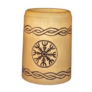 แก้วไม้ทำมือสำหรับชา กาแฟ และเครื่องดื่ม ใช้สำหรับเสิร์ฟเครื่องดื่ม - Product Image 6