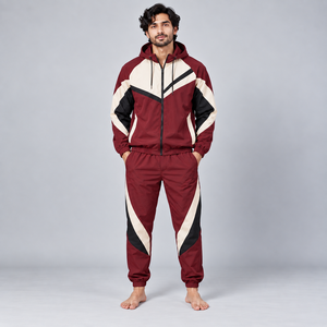 Survêtement coupe-vent pour homme avec tissu haute performance, coupe confortable, construction respirante, finition résistante à l'eau - Product Image 1
