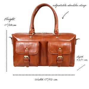 Maletín de Cuero Genuino, Cierre Clásico con Solapa, Bolsa de Negocios Suave, Diseño Duradero, Color Marrón, Poliéster, Lujoso, Grande - Product Image 4