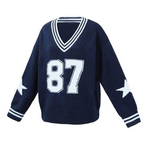 Breathable Soft Cotton Blend O-Neck Cardigan Men’s Preppy Style Button Up Striped Trim Knit Sweater <b>Tops</b> - Product Image 5