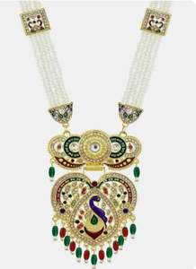 High Demand Stylish Gold Plated Zircon Artificial Hip Hop Jewelry Set with Trendy Necklace <b>Bracelet</b> for Wedding Party Use Gifts - Product Image 3