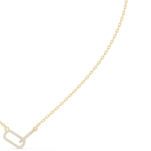Collier tennis en argent sterling 925 avec fermoir à bascule en moissanite - Product Image 3