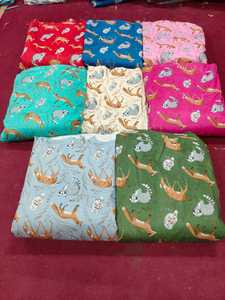 Tela de Algodón con Estampado Animal, Diseño de Grulla, para Confección de Ropa y Decoración del Hogar, Venta al Por Mayor - Product Image 3