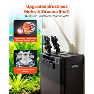 Powerful 396GPH 4-Stage Canister <b>Filter</b> for Large Fish Tanks External <b>Aquarium</b> <b>Filter</b> 125 Gallons Freshwater Water Circulation - Product Image 5