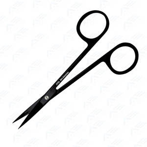 Pour usage clinique Ciseaux à iris chirurgicaux droits 3.75 pouces Instruments médicaux chirurgicaux de précision en acier inoxydable Outils médicaux - Product Image 2