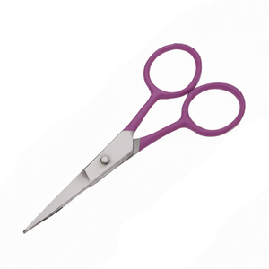 Hot Pink 4 Pcs Manicure Set Professional Nail Care Kit Stainless Steel Tools with Travel Case Nail Clipper Tweezers File Set - Product Image 5